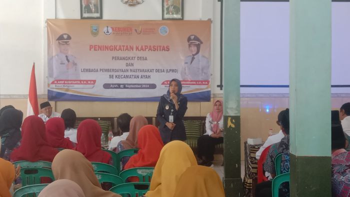 PENINGKATAN KAPASITAS PERANGKAT DESA DAN LEMBAGA PEMBERDAYAAN MASYARAKAT DESA(  LPMD) SE KECAMATAN AYAH  02